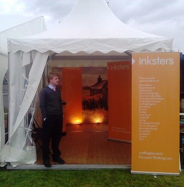 Inksters Pop-Up Crofting Law at the Black Isle Show